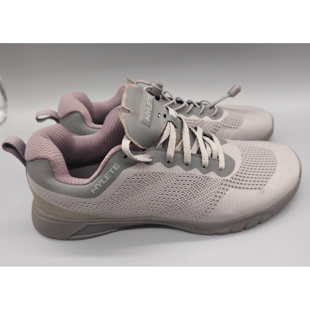 Hylete Mens Circuit II Cross Training Lifting Shoes Grey‎ Lace Shoes Size 9.5